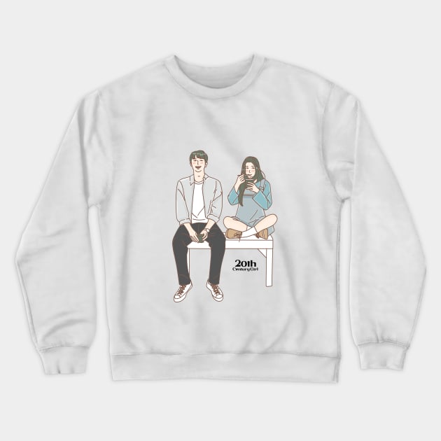 20th Century Girl Korean Movie Crewneck Sweatshirt by ArtByAzizah